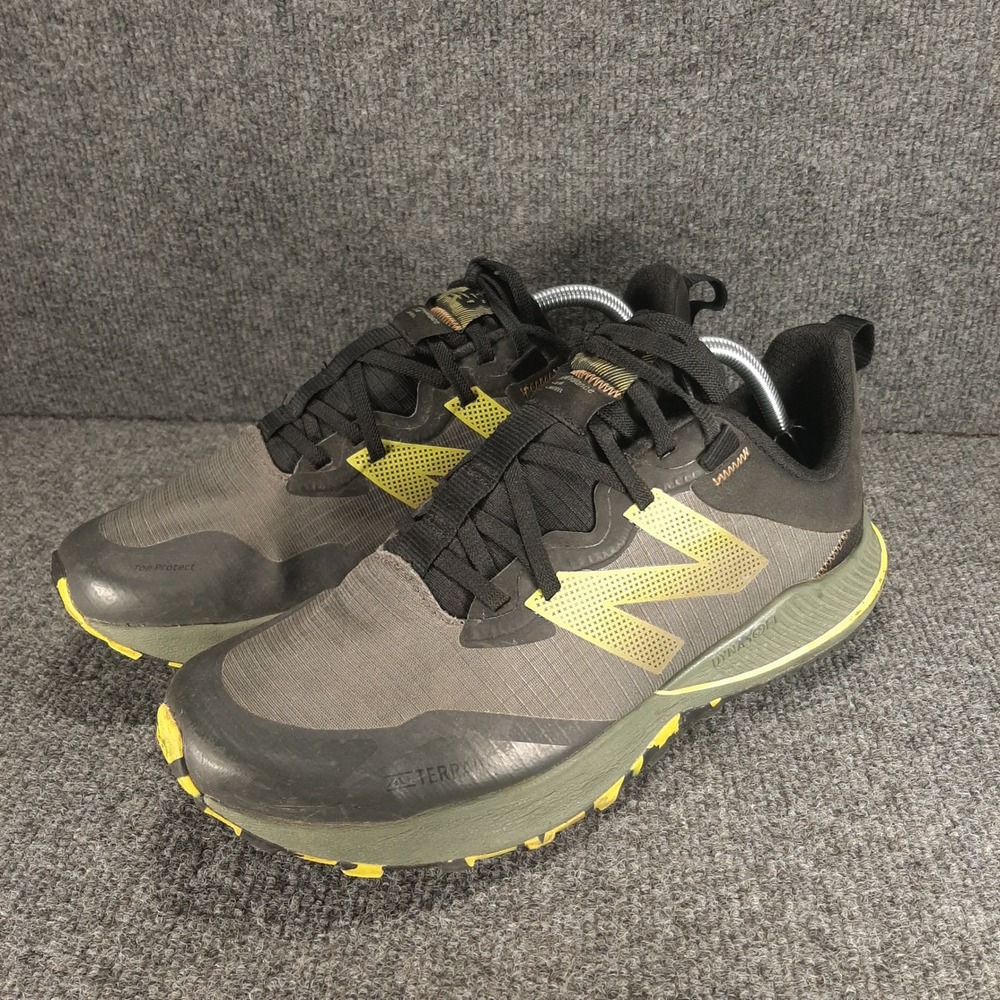 New Balance Trail Running Shoes Nitrel v4 MTNTRMG4 10.5 4E Black Yellow Mens
